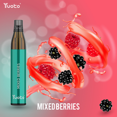 Yuotofles Maximum 600puff Beschikbare Vape Mesh Coil 2ml TPD met 16 Aroma's