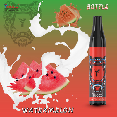 Originele Yuoto-Fles 600 Watermeloen 20mg Mesh Coil Wholesale van Vape van Rookwolken de Beschikbare Peulen