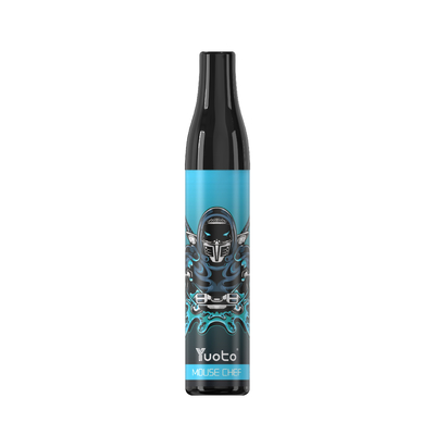 Van de Nicotinevapes van de Yuoto Beschikbare Verstuiver 20mg Fles 600 de Chef-kok 2ml Mesh Coil van de Rookwolkenmuis