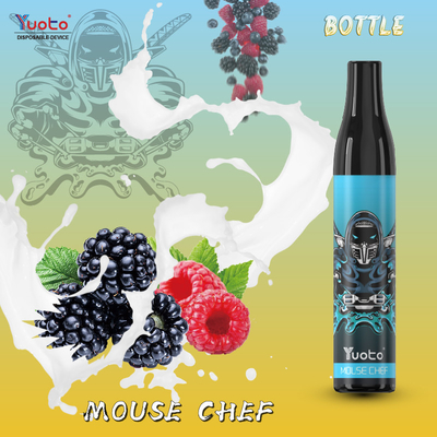 Van de Nicotinevapes van de Yuoto Beschikbare Verstuiver 20mg Fles 600 de Chef-kok 2ml Mesh Coil van de Rookwolkenmuis