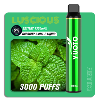 OEM ODM van de de Rookwolkbar van het Fruitaroma de Pen van Vape, 8ml 3000 Rookwolk Yuoto Heerlijke Beschikbare Vape
