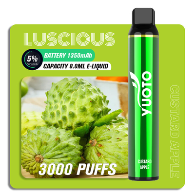 OEM ODM van de de Rookwolkbar van het Fruitaroma de Pen van Vape, 8ml 3000 Rookwolk Yuoto Heerlijke Beschikbare Vape