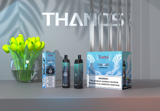 De Peule Sigaret 5000 Rookwolk 14ml Zout Nic Juice Mesh Coil Vaporizer van Yuoto Beschikbare Vape