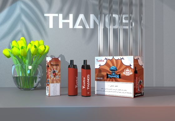 Oplaadbare wegwerp vape pen Yuoto Thanos 14 ml 5000 puffs Mesh Coil Elf Lost Bar Mary