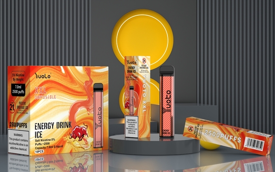 De Rookwolkenapparaat van Yuoto Beschikbaar Vape XXL 2500 een verscheidenheid van aroma's