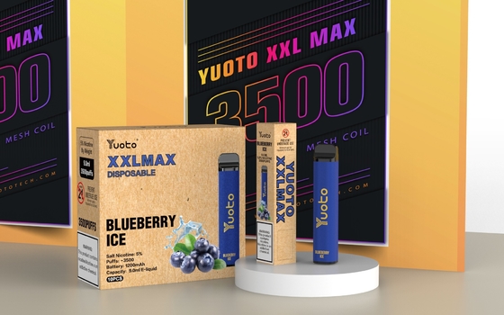 Yuotoxxl Maximum 0% 2% 5% Nic Disposable E Sigaretten Vooraf gevulde Patroon Mesh Coil