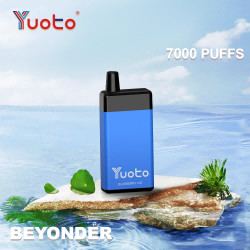Grote Rookwolken Yuoto Beyonder 7000 Rookwolken Beschikbare Vape 650 MAH Rechargeable
