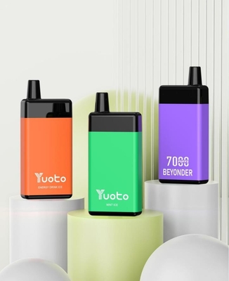 Yuoto Beyonder Geruchte wegwerp vape 7000 puffs oplaadbare nicotinevrije 5% E vloeistof