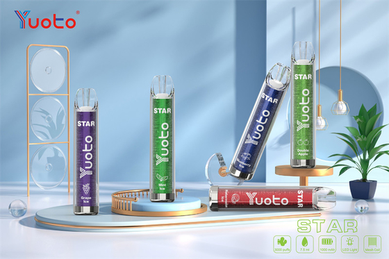 16 van de de Ster1000mah 3.2V Batterij van Kleurenyuoto Vape de Elektronische Sigaret