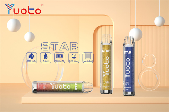 16 van de de Ster1000mah 3.2V Batterij van Kleurenyuoto Vape de Elektronische Sigaret