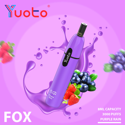 beschikbare vape8ml e vloeistof van de yuotovos 3000puffs