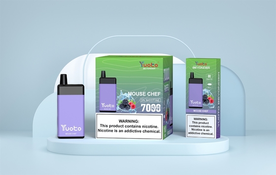 Neem je vape naar het volgende niveau met YUOTO wegwerp vape 15 smaken 7000 puffs