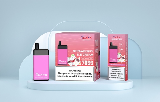Neem je vape naar het volgende niveau met YUOTO wegwerp vape 15 smaken 7000 puffs