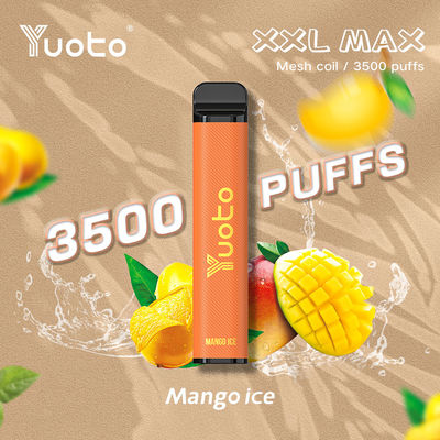 3500puffs YUOTO Wegwerp Vape Pen Geschikt voor high wattage vaping