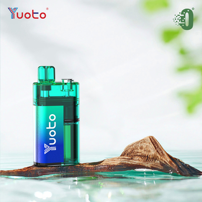 Verstelbare luchtstroom YUOTO wegwerp vape met 10-12W vermogen en 0% nicotine sterkte