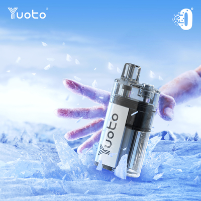 Plastic AL Yuoto 5000 Puffs Vape Met Mesh Coil Resistance Voor Grote Wolken