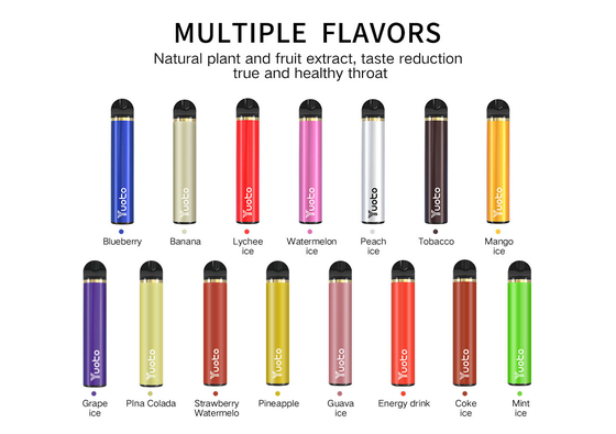 23 aroma's 1500 het CF van Ce van Rookwolken Beschikbaar Vape 5ml E Juice Capacity certificaat