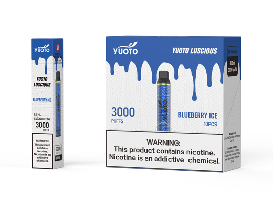 Yuoto heerlijke 22 bracht de Knoop van E Cigs het Vrije, Gemakkelijke Gebruiken met 1350mAh-Batterij op smaak