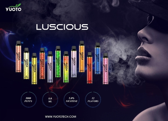 Het beschikbare Ijs van de het Gewichtsguave van Yuoto Heerlijke 3000puff 27flavor 42g