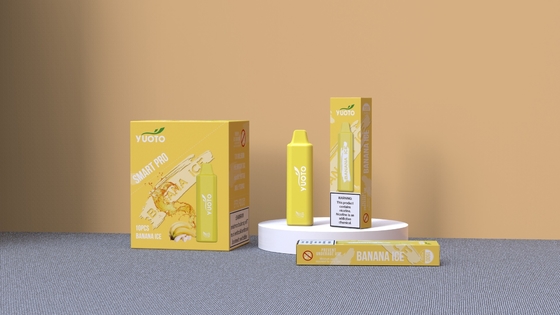 De SLIMME PRO1500puff 2-5%Mg Beschikbare E cig Vierkante Lijn van YUOTO met 800mAh-Batterij