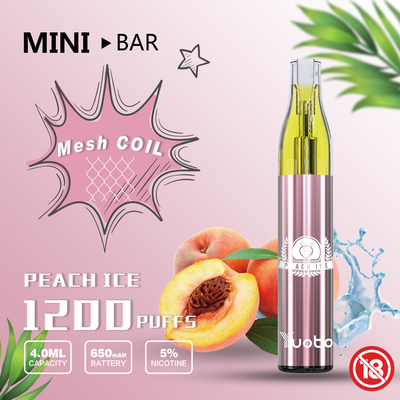 Yuoto Mini Bar 1200puff Beschikbare Vape 11 Gemengd Vruchten Aroma