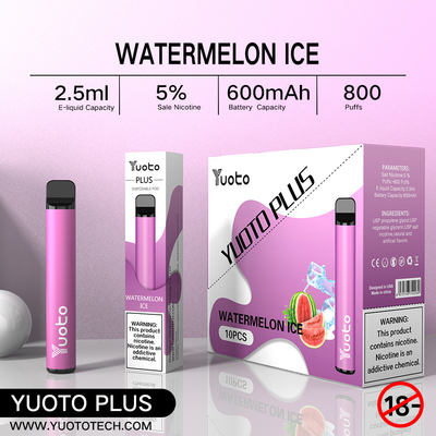 Yuoto plus 800 Rookwolkene Sigaret 32g 11 mengde de Frambozenaardbei van de Aromabosbes