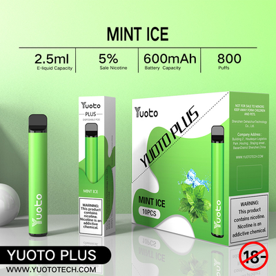Yuoto plus 800 Rookwolkene Sigaret 32g 11 mengde de Frambozenaardbei van de Aromabosbes