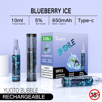 De Yuotobel 4000puffs 650 beschikbaar vapenetwerk van mah10ml navulbaar yuoto rolt niet scheiding het geleide shinning
