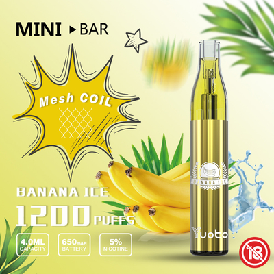 38g 5 Nicotine Beschikbare Vape 650mAh voor de Ontspanning van de Partijbar