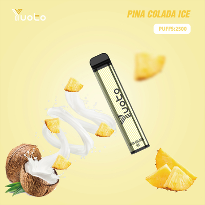 Van yuoto beschikbare vape van de Yuoto xxl 2500puffs 1200mah 7ml eliquid vierkante vorm originele de fabrieks vape peul yuotovape in China
