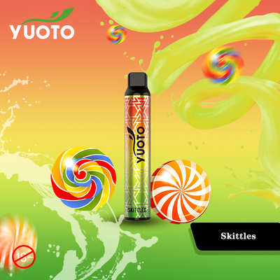 Yuoto 2500 puft Aroma'sverstuiver Pen Kit 23 aroma's 5% 1200 Beschikbare de Melkkoffie van de mAhbatterij Populair in India