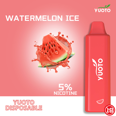 Yuoto Slimme Pro1500puff Beschikbare Ecig 2-5%Mg 800mAh Batterij