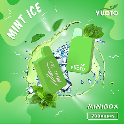 Yuoto Mini Box 700 Rookwolken 15 Aroma's 2,3 van het de Muntijs van ml Juice Capacity You Deserve It het Merk Mongo Ice van Maskking