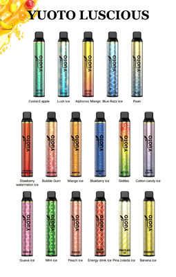 Yuoto Heerlijke 3000 Rookwolken Beschikbare Vape 1350 mAhbatterij 8,0 ml e-Sap