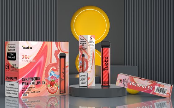 Het verbazende Apparaat van Vape van Aromaxxl 2500 Rookwolken met de Zoute Nicotine van 50mg