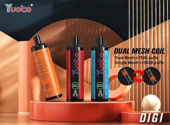 Yuoto DIGI 15000 PUFFS originele Yuoto China fabrikant met de beste prijs