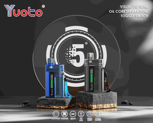 Verstelbare Luchtstroom Bakvernis Vape met 0% Nicotine Sterkte