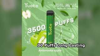 Yuoto XXL MAX 00 Puffs-apparaatsmaken