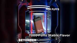 Yuoto Beyonder 7000 Puffs Stabiele Smaak Mesh Coil